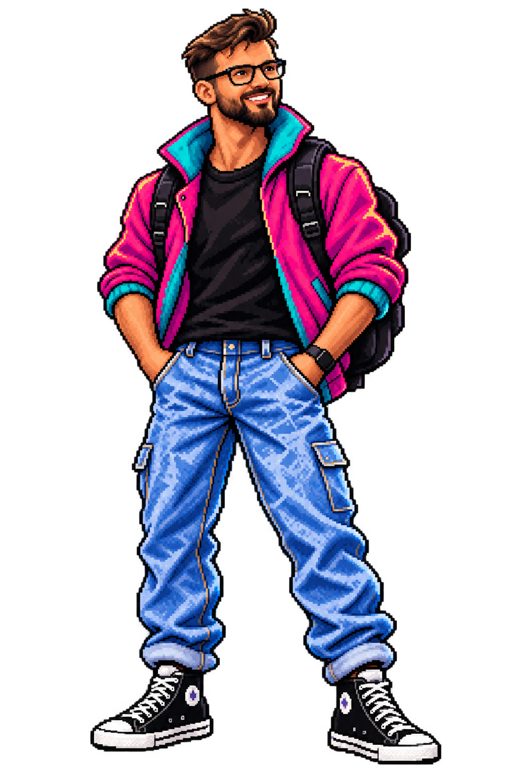 Grant Ongstad's arcade character